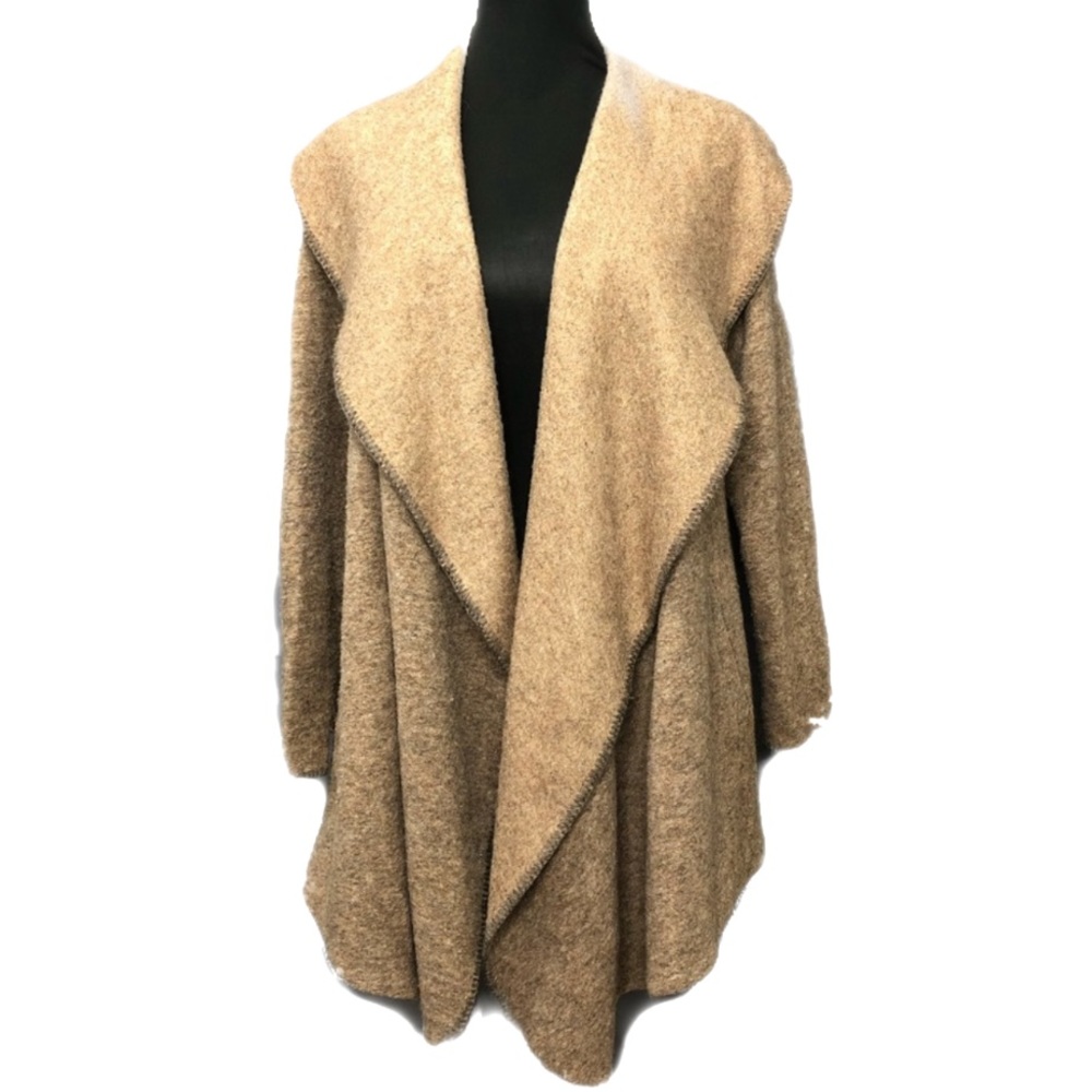 Paul Costelloe - Brown cardigan trench coat